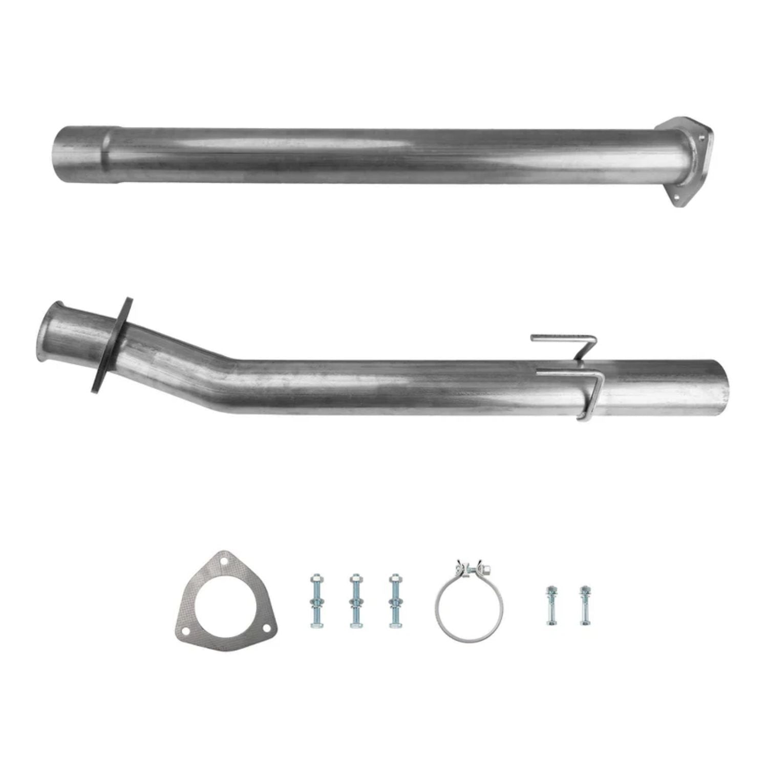 Cat & DPF Delete Pipe Exhaust for 2011-2023 6.7L Ford F250 F350 F450 4'' Diesel Super Duty