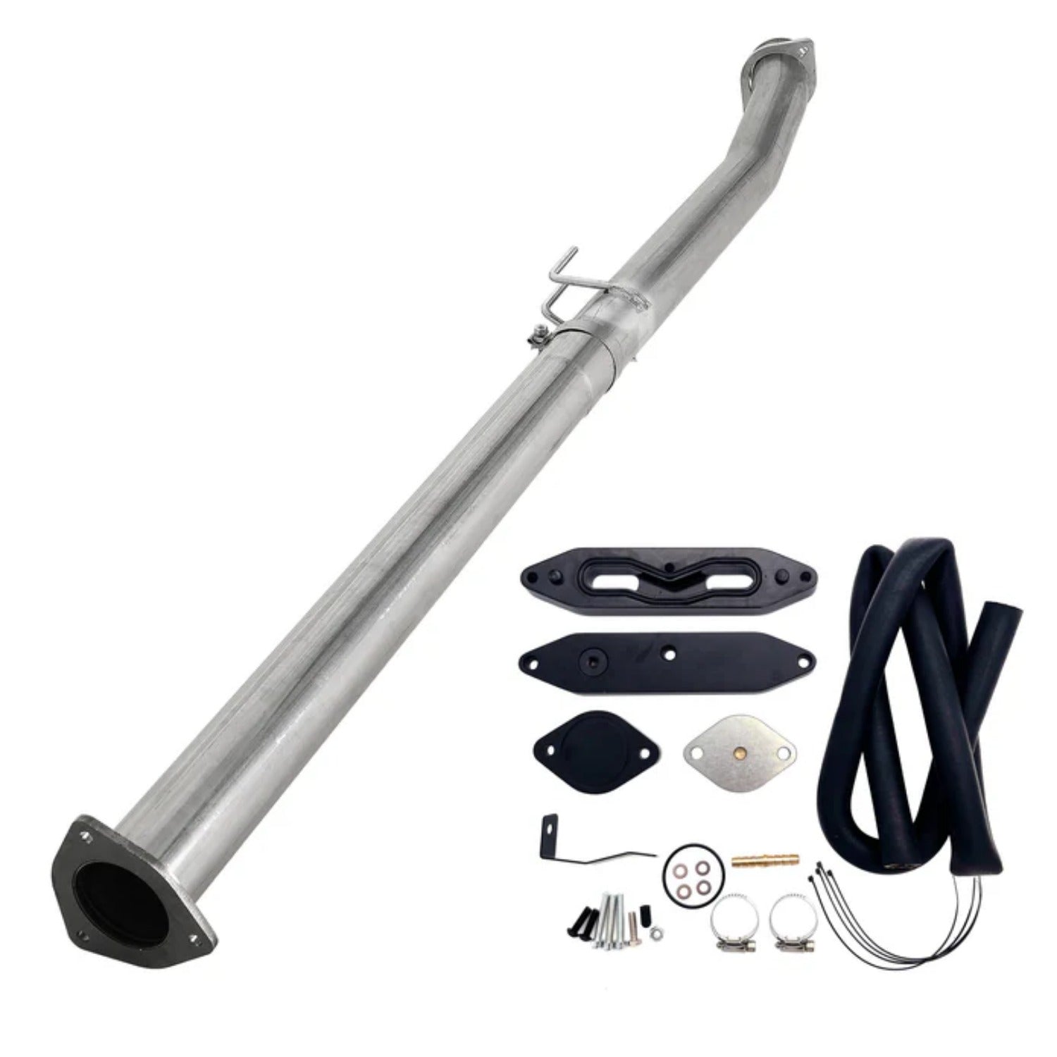 4" Cat & DPF Delete Pipe Exhaust & EGR Cooler Delete Kit for 201-2023 6.7L Powerstroke Ford F250 F350