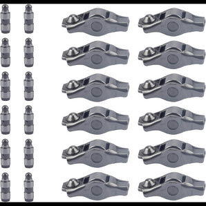 12 Pcs Rocker Arm and Lifter Kit Fits for Dodge Ram 1500 Challenger Jeep Grand Cherokee Wrangler 5184296AH 5184332AA