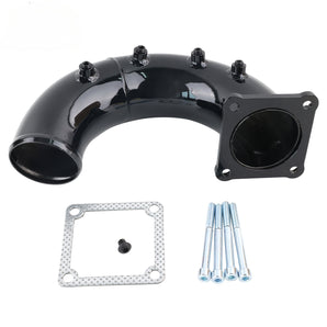 High Flow Intake Elbow Tube EGR Kit for 1998-2002 5.9L Cummins Dodge Ram 2500 3500