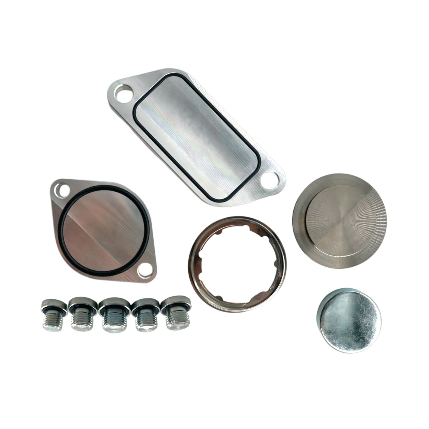 EGR Delete Plates and Plugs for 2010-Present Cummins ISX 15 CM2250 CM2350 Plug Kit Stage 2