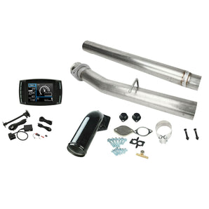 4 Inch CAT DPF Delete Pipe EGR Delete Kit DPF Tuner for 6.4L PowerStroke Ford F250 F350 2008-2010