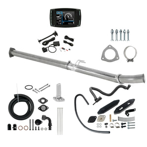 4" DPF Delete Pipe & EGR Delete Tuner Kit CCV PCV Reroute For 2011-2019 6.7L Powerstroke Ford F250 F350