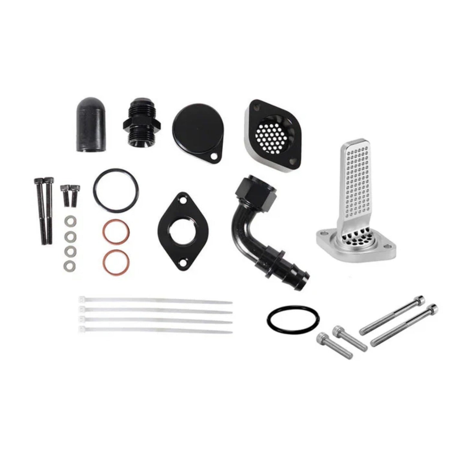 CCV PCV Reroute Engine Ventilation Kit for 2011-2023 6.7L Ford Powerstroke (No tube)