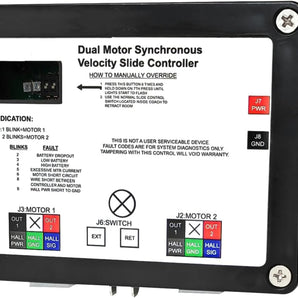 13398-DO Slide Controller, Dual Synchronous Velocity Slide Controller, Replacement for Various in-Wall Slide-Outs Controller V-Sync II