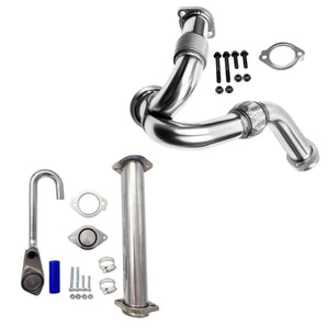 For 2003-2007 6.0L Ford F250 F350 F450 Powerstroke Y-Pipe & EGR Basic Cooler Kit