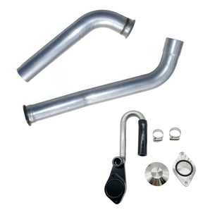 3.5" Down Pipe & EGR Delete For 2003-2007 6.0L Powerstroke Ford F250 F350 F450