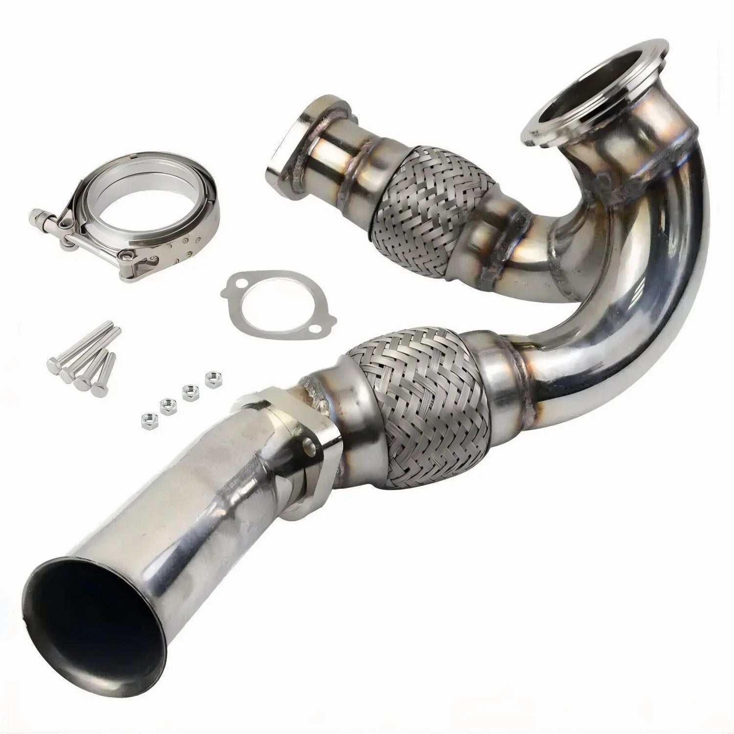 For 2003-2007 6.0L Powerstroke Ford F250-F550 Super Duty Turbocharger Y-Pipe Up-Pipe