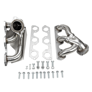 Exhaust Headers Manifolds for 2007-2011 Jeep Wrangler 3.8L V6 with Gasket Set