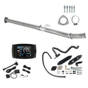 Minimaxx Tuner V2 For 2011-2019 6.7L Powerstroke Ford F250 4" DPF Delete Pipe & EGR valve Delete Kit