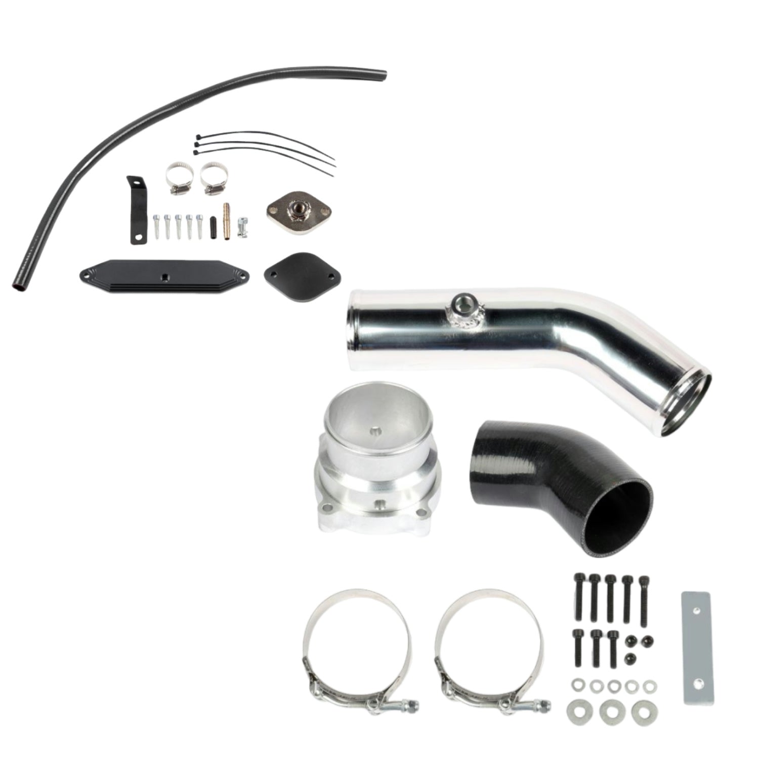 EGR Delete Kit & Intercooler Pipe for 2011-2017 6.7L Powerstroke Ford F250 F350 F450 F550