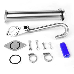 For 2003-2007 6.0 Powerstroke Ford Super Duty EGR Delete Kit with Up/Y-Pipe