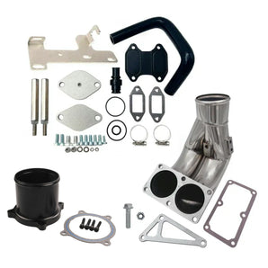 3.5" Intake Manifold Elbow Tube/EGR Cooler Delete kit for 6.7L Cummins 2010-2014 Dodge Ram 2500 3500