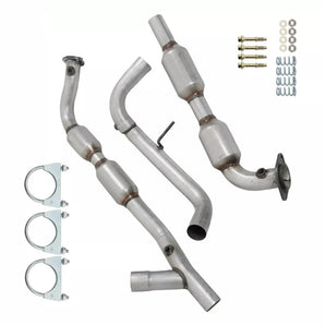 Exhaust Catalytic Converter Set For 1998-2000 Ford F-150 5.4L 4WD