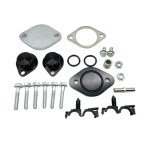 For Ford F250 F350 F450 F550 6.4L Powerstroke 2008-2010 EGR Valve Delete Cooler Delete Kit