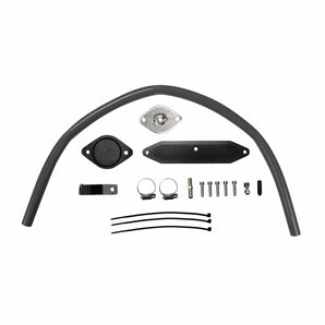 4" DPF CAT Pipe EGR CCV Delete Kit for 2011-2017 6.7 Powerstroke Ford F250 350 6.7L Power Stroke