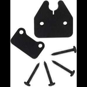 Sun Visor Clips Sun Visor Repair Kit for Dodge Ram 1500 2019-2023 Aluminum Black